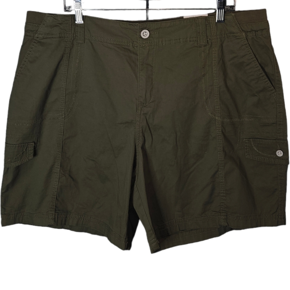 NWT Style & Co Strechy Waist Band Bermuda Shorts